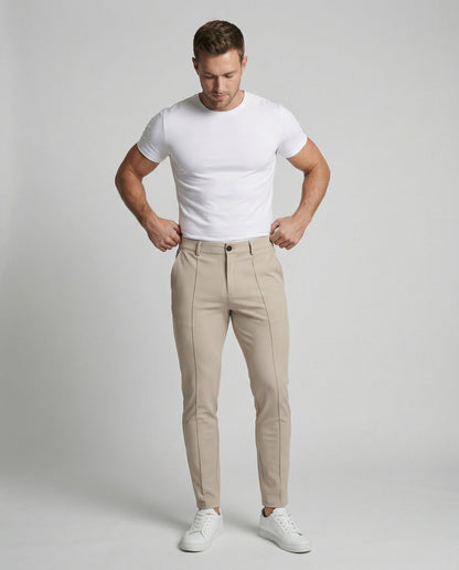 Herren Slim Fit Chino Hose Stretch