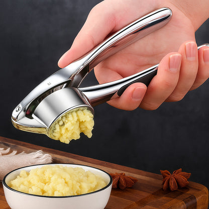 Edelstahl Knoblauchpresse Rutschfester Griff - Norvielle