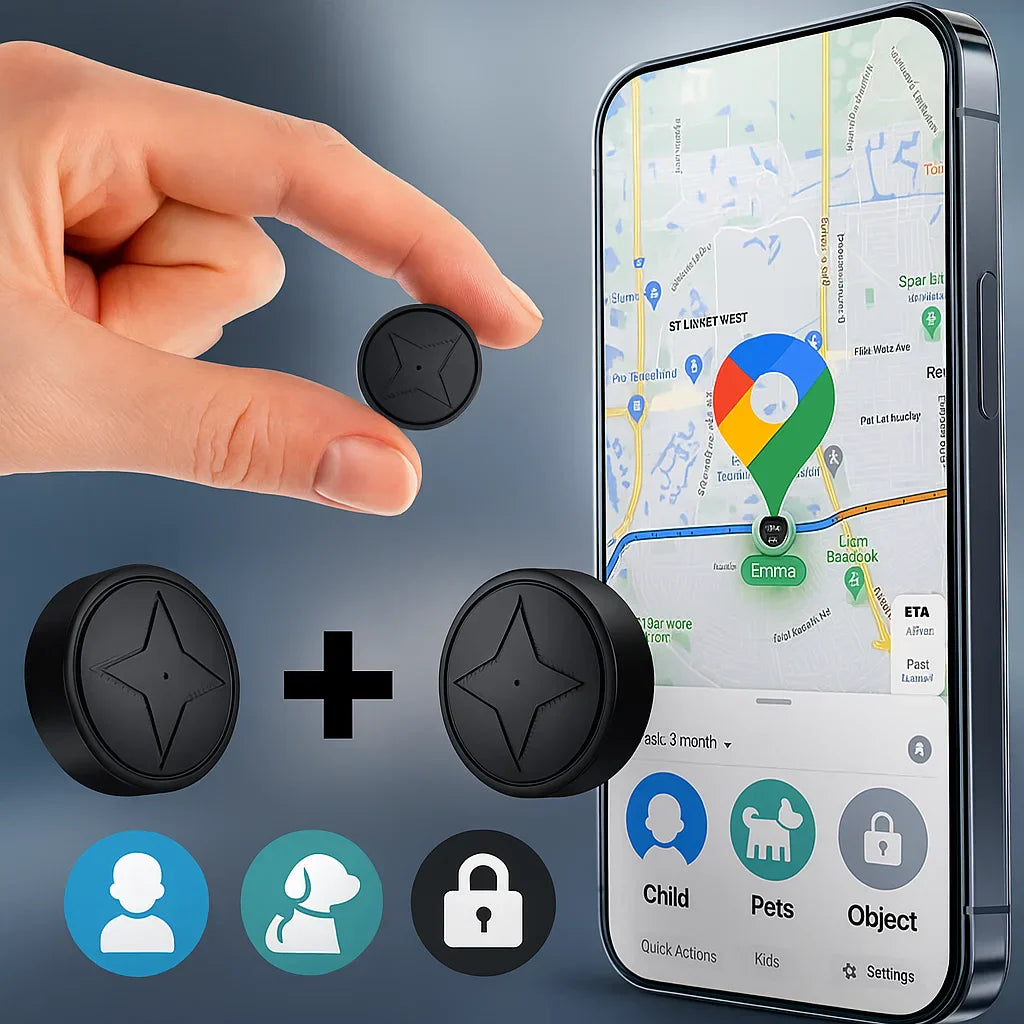 GPS Tracker Magnetisch Echtzeit Ortung Mini