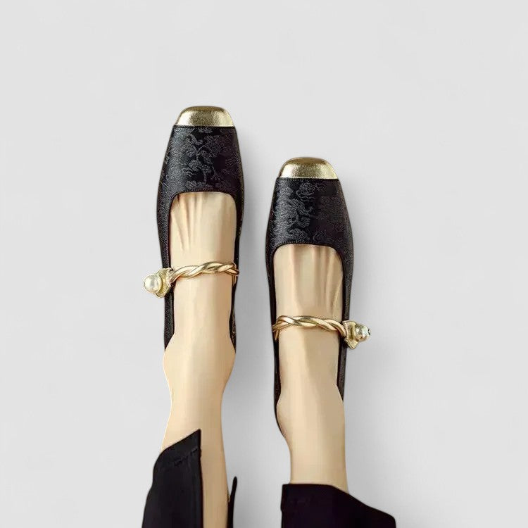 Damen Orthopädische Mary Jane Schuhe Niedriger Absatz