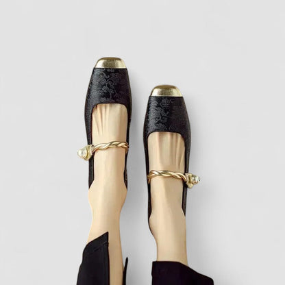 Damen Orthopädische Mary Jane Schuhe Niedriger Absatz