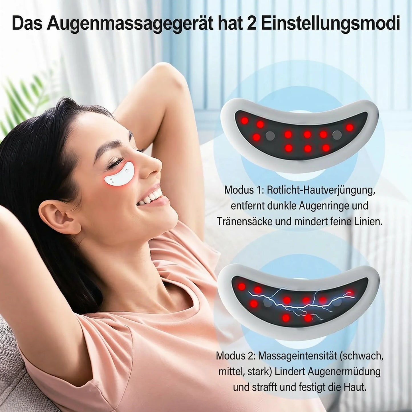 Augenring-Reduzierer Rotlicht-Therapie-Gerät
