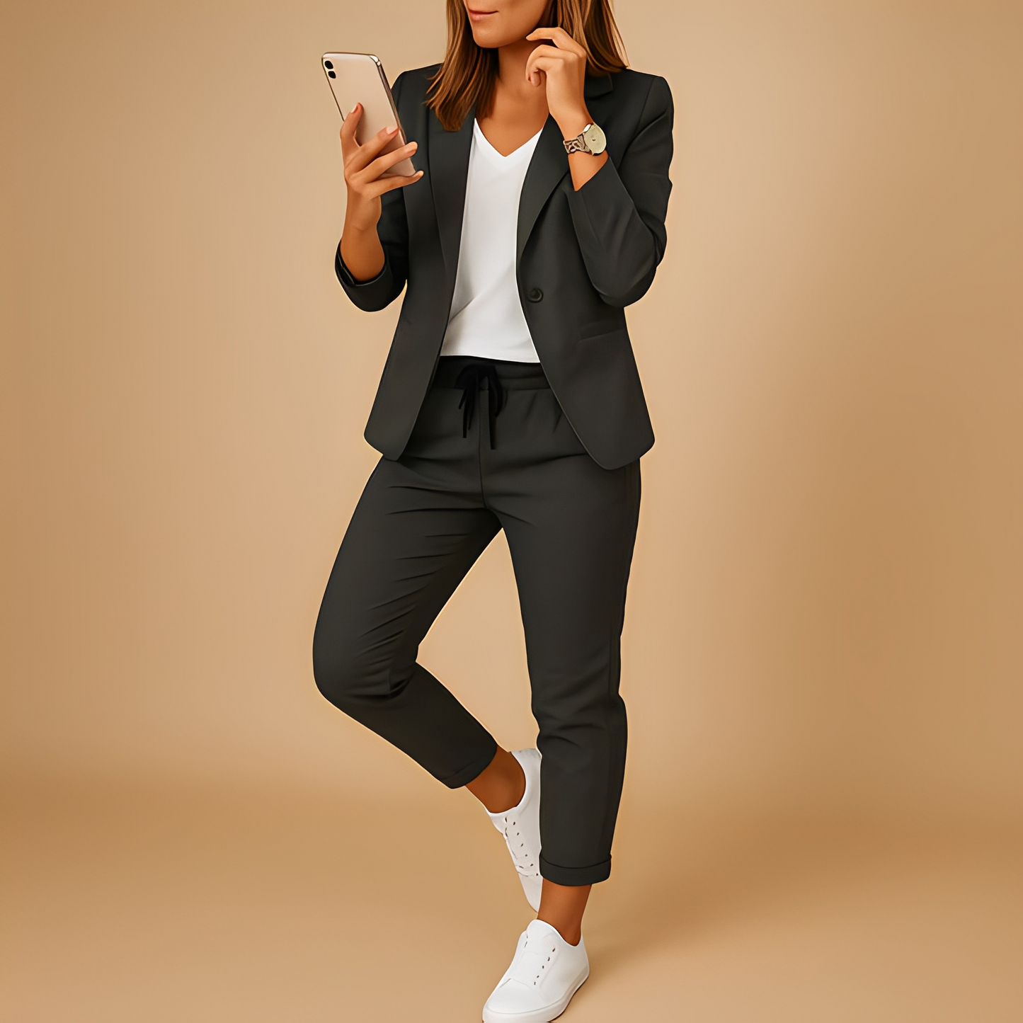 Aletha Damen Maßanzug Blazer und Hose