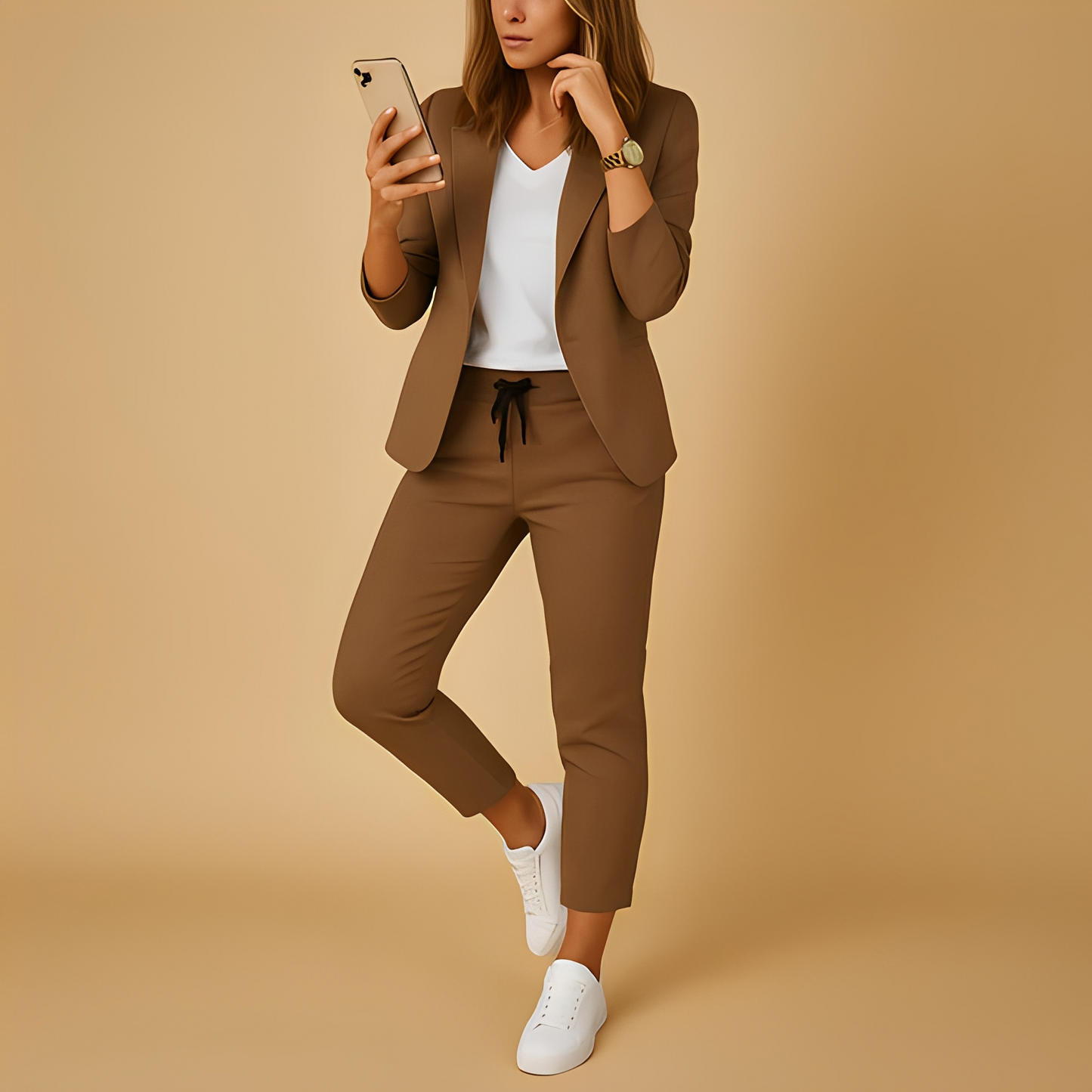 Aletha Damen Maßanzug Blazer und Hose
