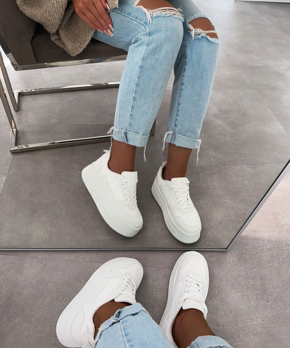 Norvielle Damen Sneaker Weiß