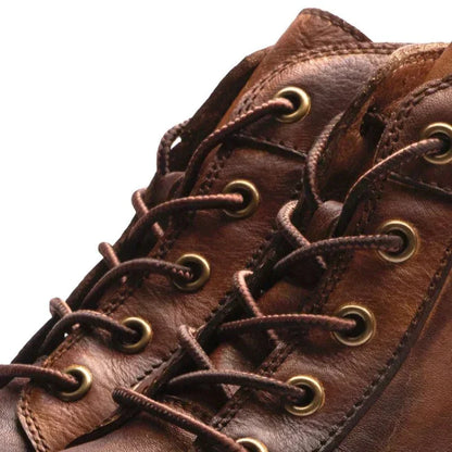 Herren Vintage Schnürstiefeletten robust Leder