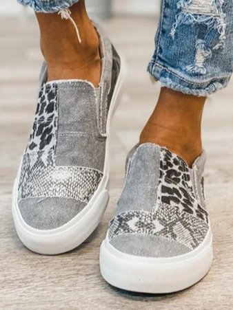 Damen Sneaker Niedriger Schaft Patch-Design - Norvielle