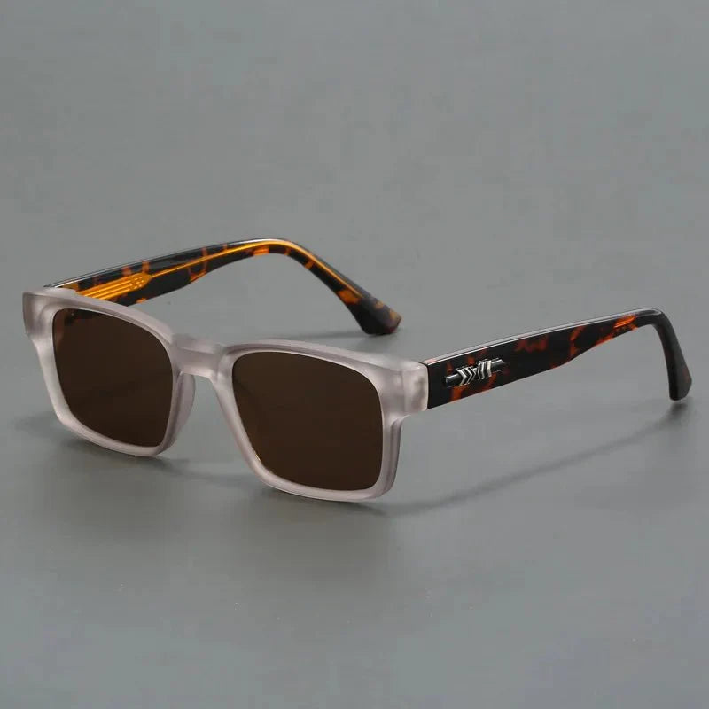 Herren Sonnenbrille Quadratisch UV400 Schutz
