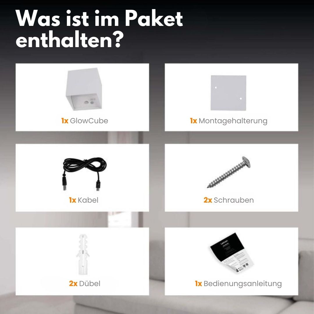 Kabellose LED Wandlampe Batteriebetrieben Mit Bewegungssensor