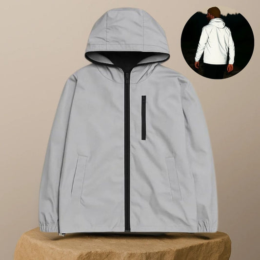 Reflektierende Laufjacke für Damen und Herren Leuchten Nachts - Norvielle