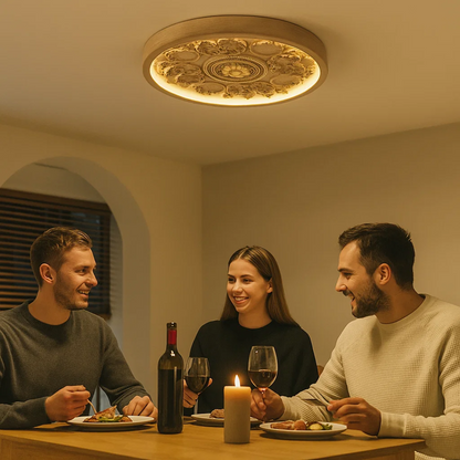 Moderne Deckenlampe Harz Variabel Lichtfarbe