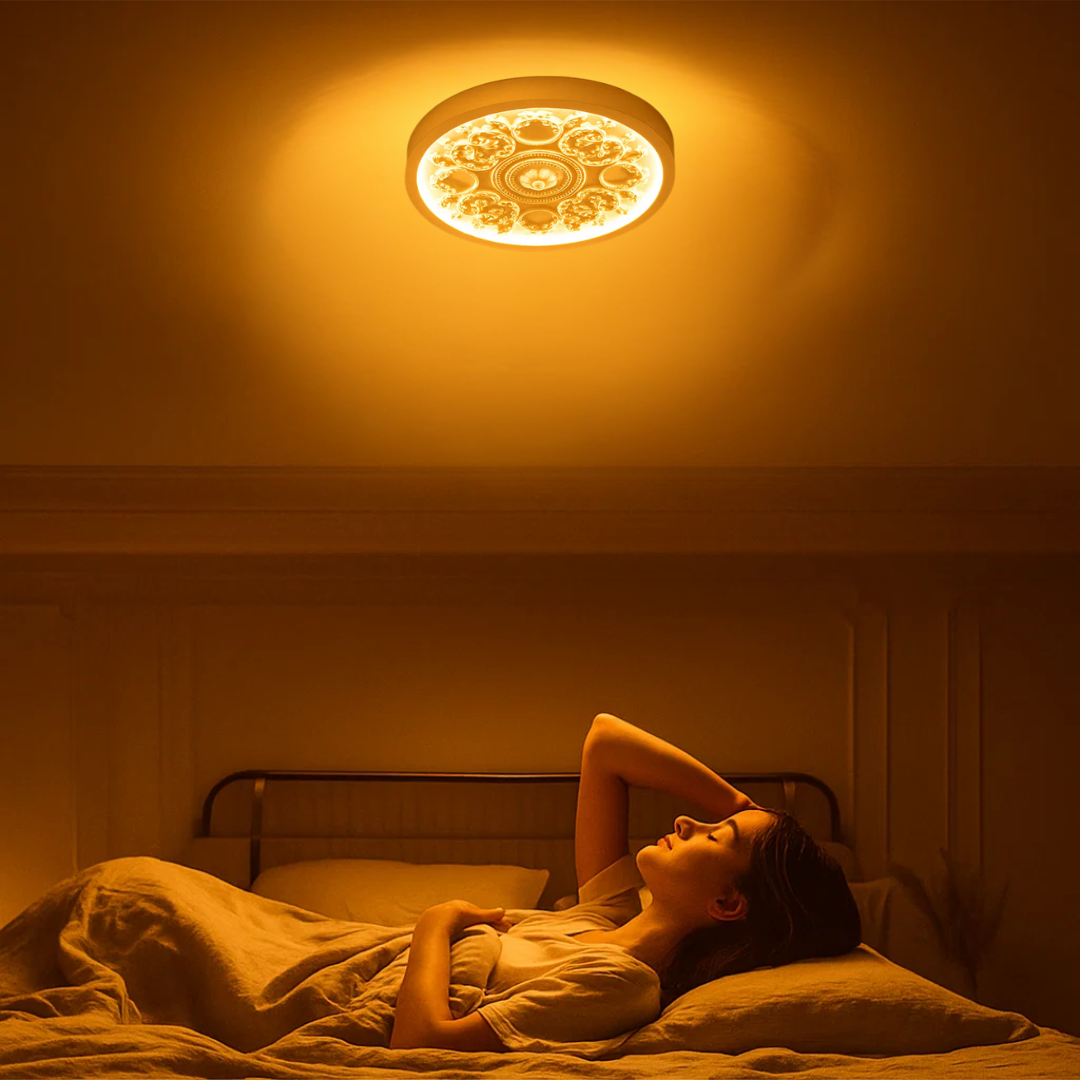 Moderne Deckenlampe Harz Variabel Lichtfarbe