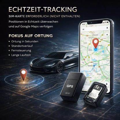 GPS Auto-Tracker Mini ohne Abonnement