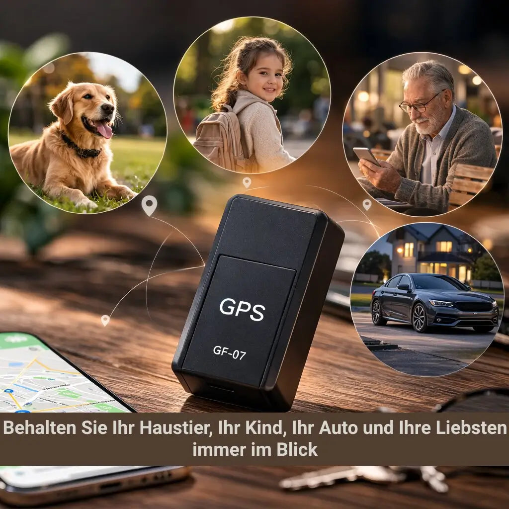 GPS Auto-Tracker Mini ohne Abonnement