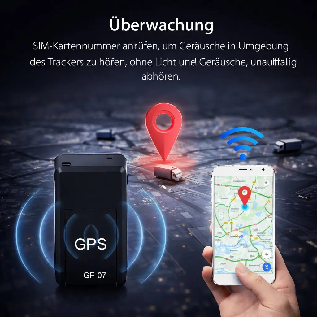 GPS Auto-Tracker Mini ohne Abonnement