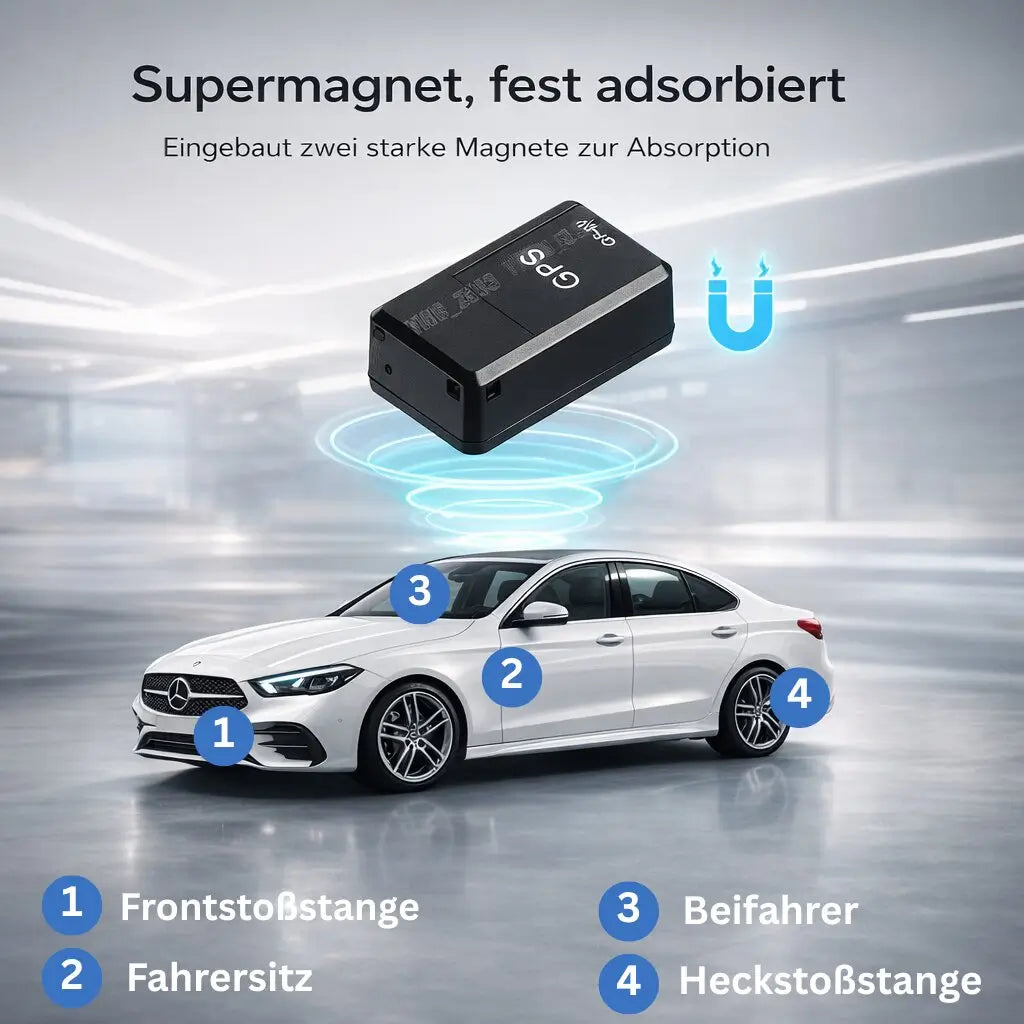 GPS Auto-Tracker Mini ohne Abonnement