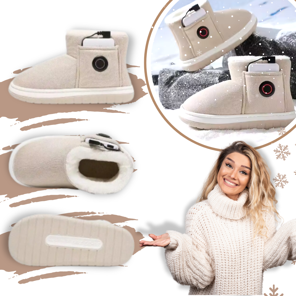Beheizte Schuhe Graphen Technologie Warm → Beheizte Winterschuhe