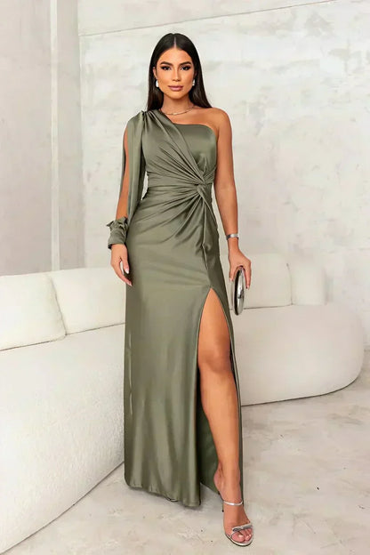 Melyssa Damen Abendkleid Schulterfrei Elegant - Norvielle
