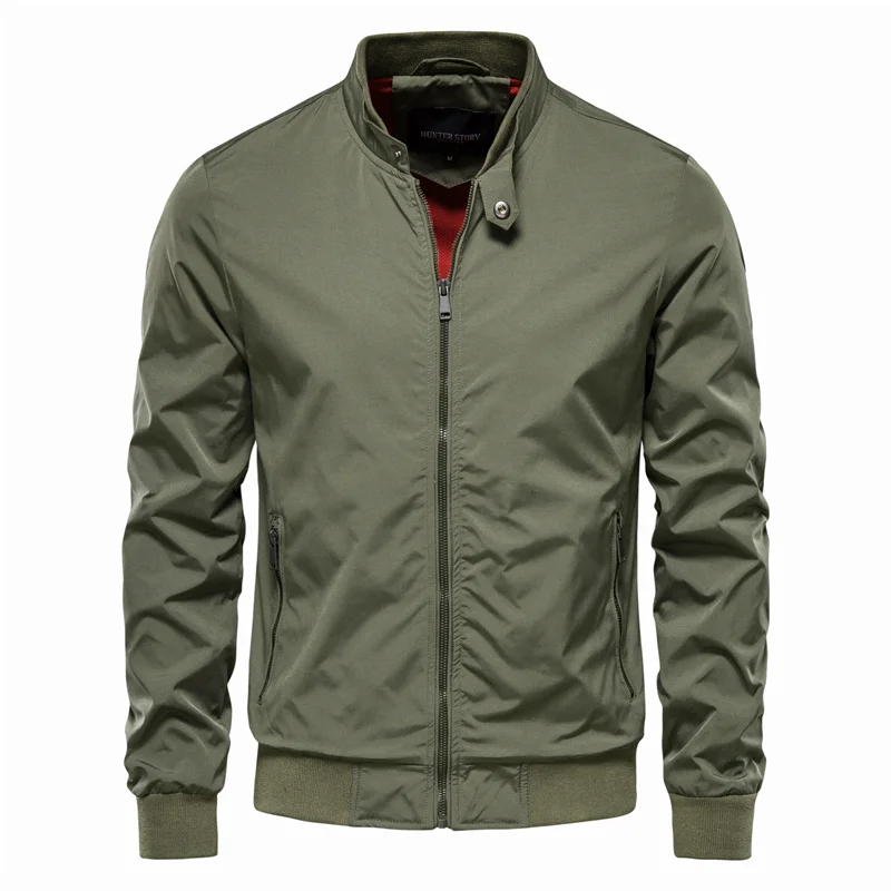 Herren Bomberjacke Winter Lässig
