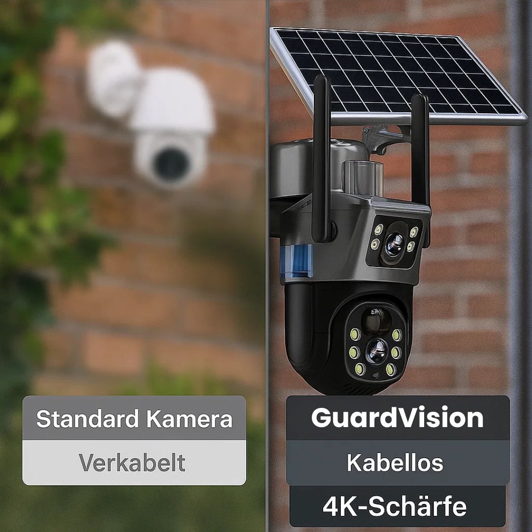 Wi-Fi Überwachungskamera Solarbetrieben für Außenbereich