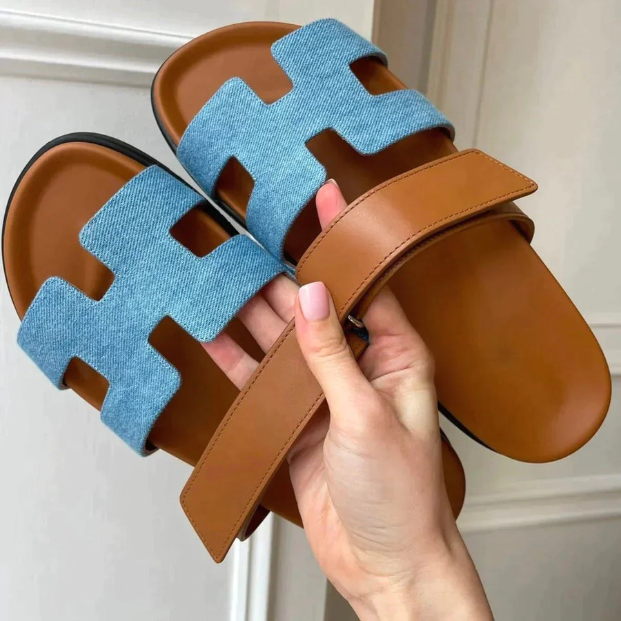 Damen Sommer Sandalen Verstellbarer Riemen