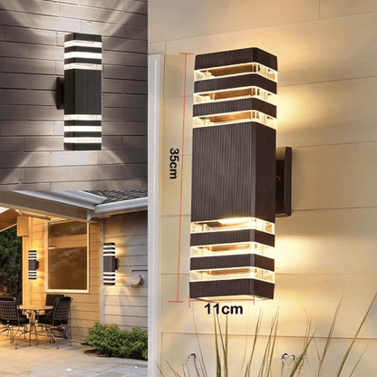 LumiBloc LED Außenwandleuchte E27 IP65 Wasserdicht