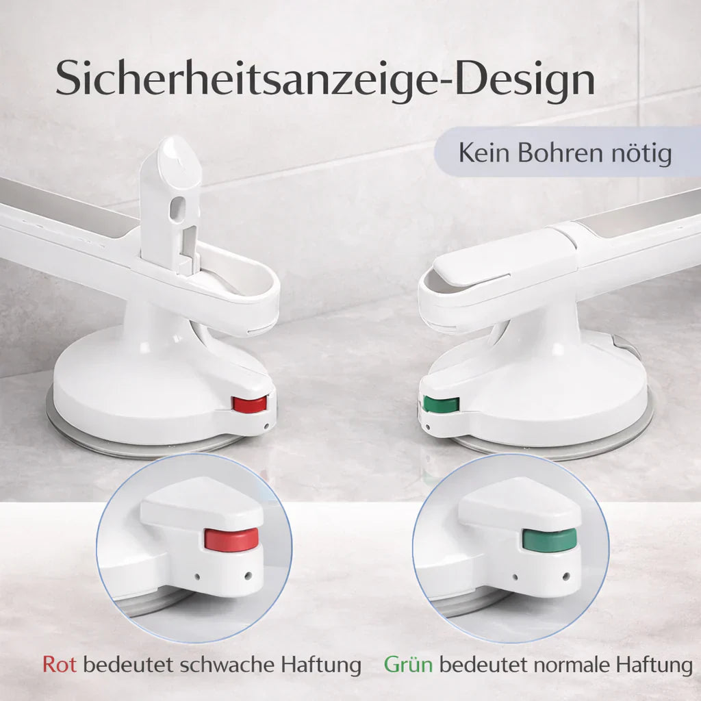 Saugnapf-Handgriff für Senioren, Dusche, Badewanne, Toilette