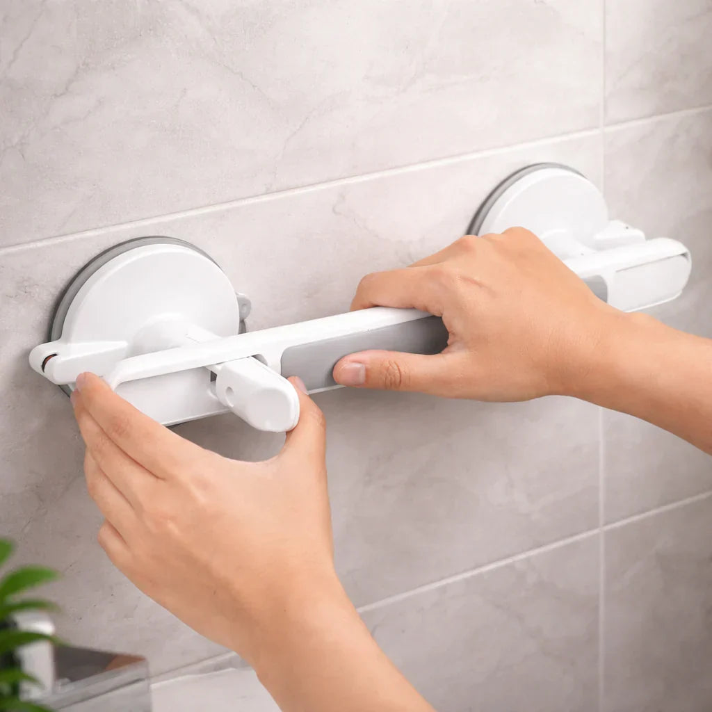 Saugnapf-Handgriff für Senioren, Dusche, Badewanne, Toilette