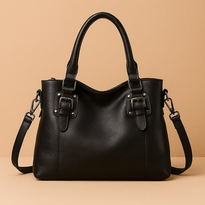 Damen Leder Umhängetasche Schultertasche