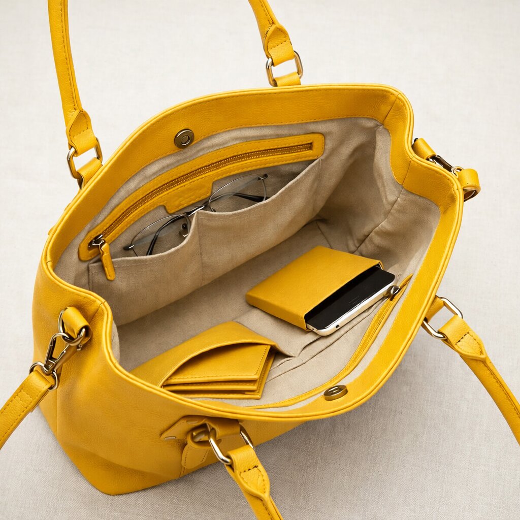 Damen Leder Umhängetasche Schultertasche