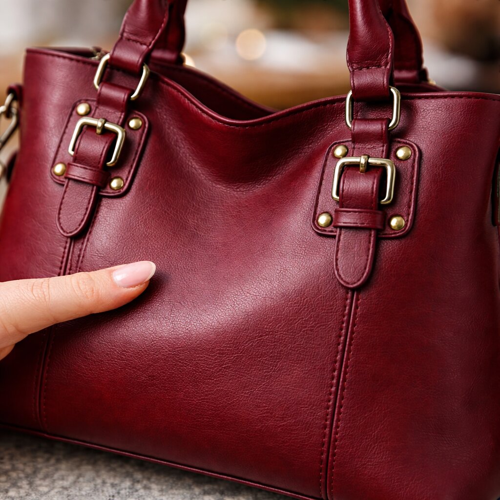 Damen Leder Umhängetasche Schultertasche