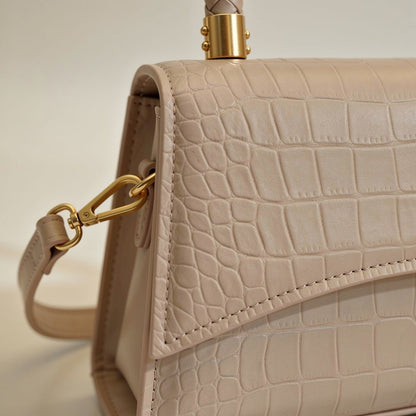Damen Schultertasche Lederoptik Umhängetasche