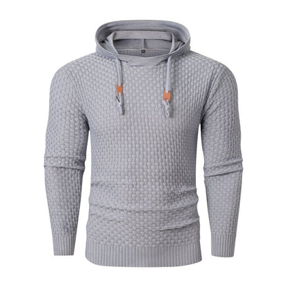Herren Kapuzenpullover Strukturiert Modern