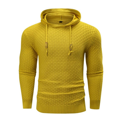 Herren Kapuzenpullover Strukturiert Modern