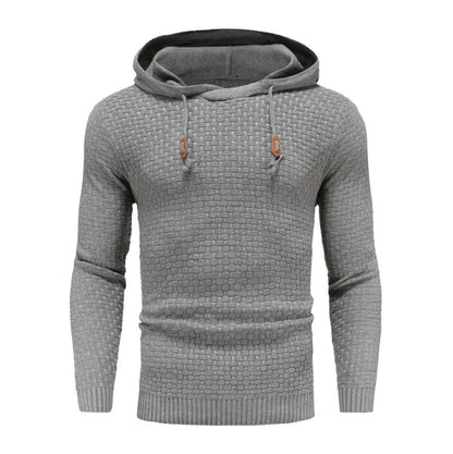 Herren Kapuzenpullover Strukturiert Modern