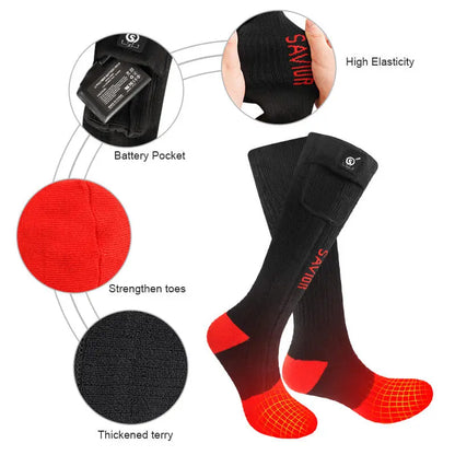 Heizsocken Batteriebetriebene 7.4V Unisex