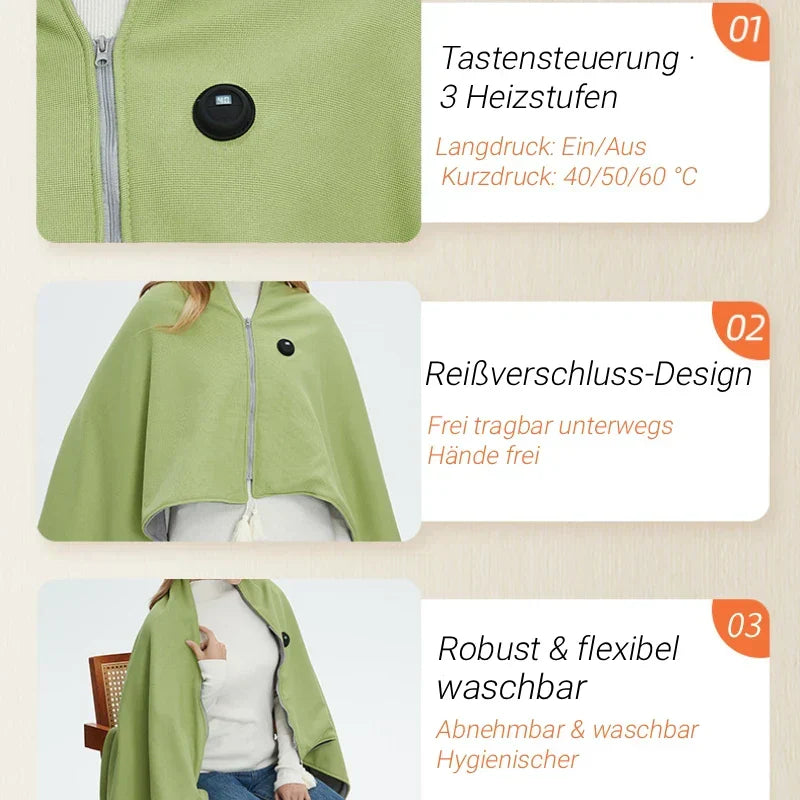 Elektrische Heizdecke 3-Stufen-Regler
