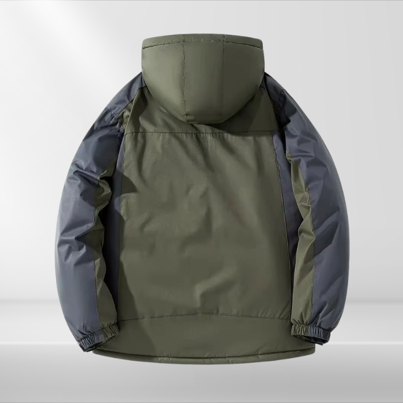 Herren Winterjacke mit Kapuze Wasserfest