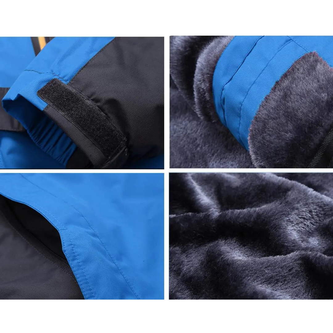 Herren Winterjacke mit Kapuze Wasserfest