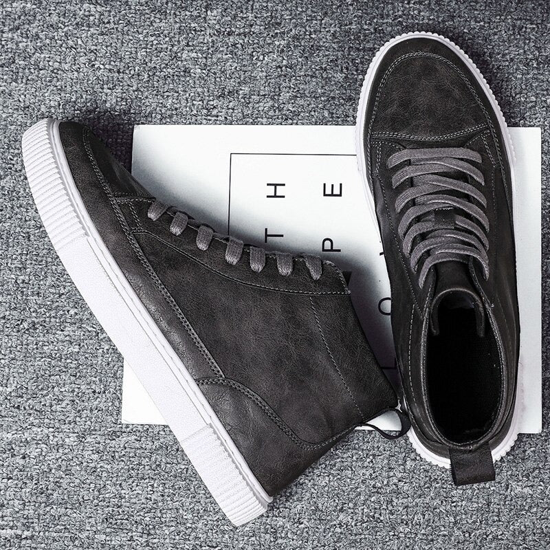 Herren Lederschuhe Kunstleder Elegante Schnürschuhe