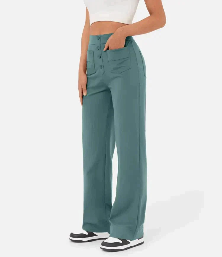 Norvielle Damen Elastische Stretchhose