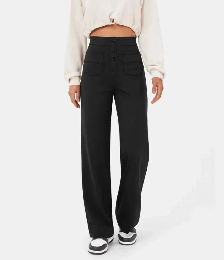 Norvielle Damen Elastische Stretchhose