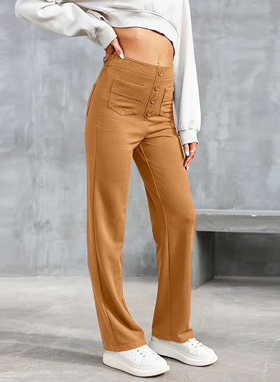 Norvielle Damen Elastische Stretchhose