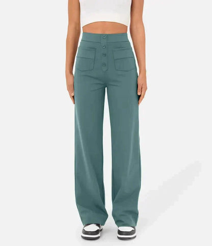 Norvielle Damen Elastische Stretchhose
