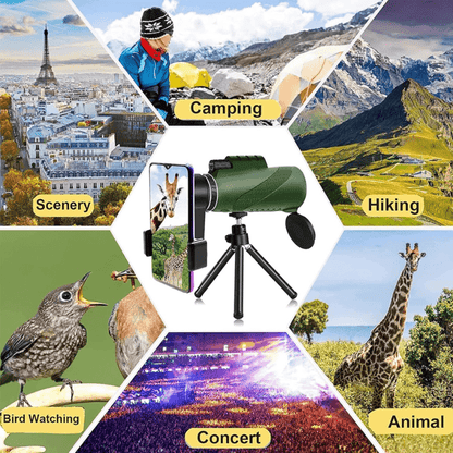 Monokular Teleskop HD Hochleistungs Tierbeobachtung