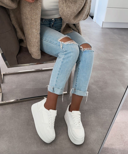 Norvielle Damen Sneaker Weiß