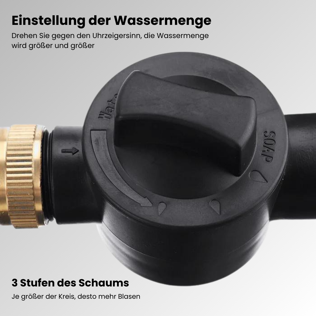 Hochdruckreiniger Aufsatz für Gartenschlauch