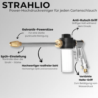 Hochdruckreiniger Aufsatz für Gartenschlauch