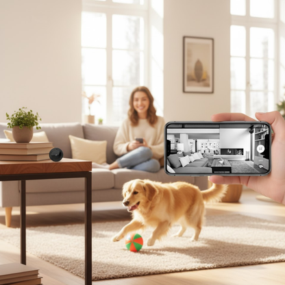 WiFi Überwachungskamera 1080p HD Nachtsicht Mini