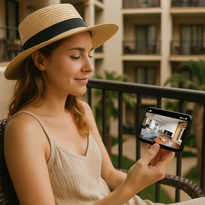 WiFi Überwachungskamera 1080p HD Nachtsicht Mini